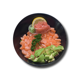 Tartare de saumon avocat